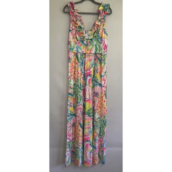 maxi dress plunging neckline Amelisse | Powder BLUE Plunge-Neck Maxi Dress With Ruched-Detailing